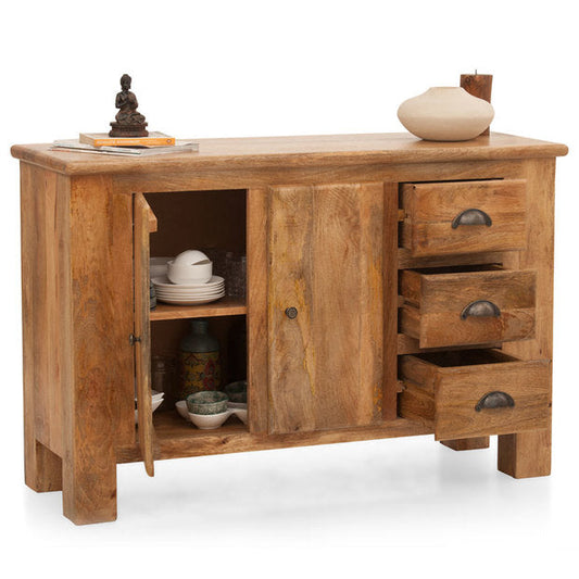 Crockery Unit Wooden -HARLEM