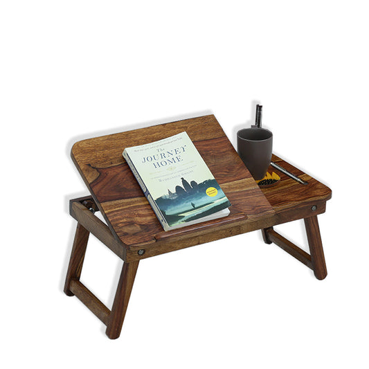Laptop table for bed or couch folding