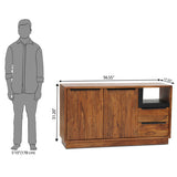 Crockery Unit Wooden -Riga