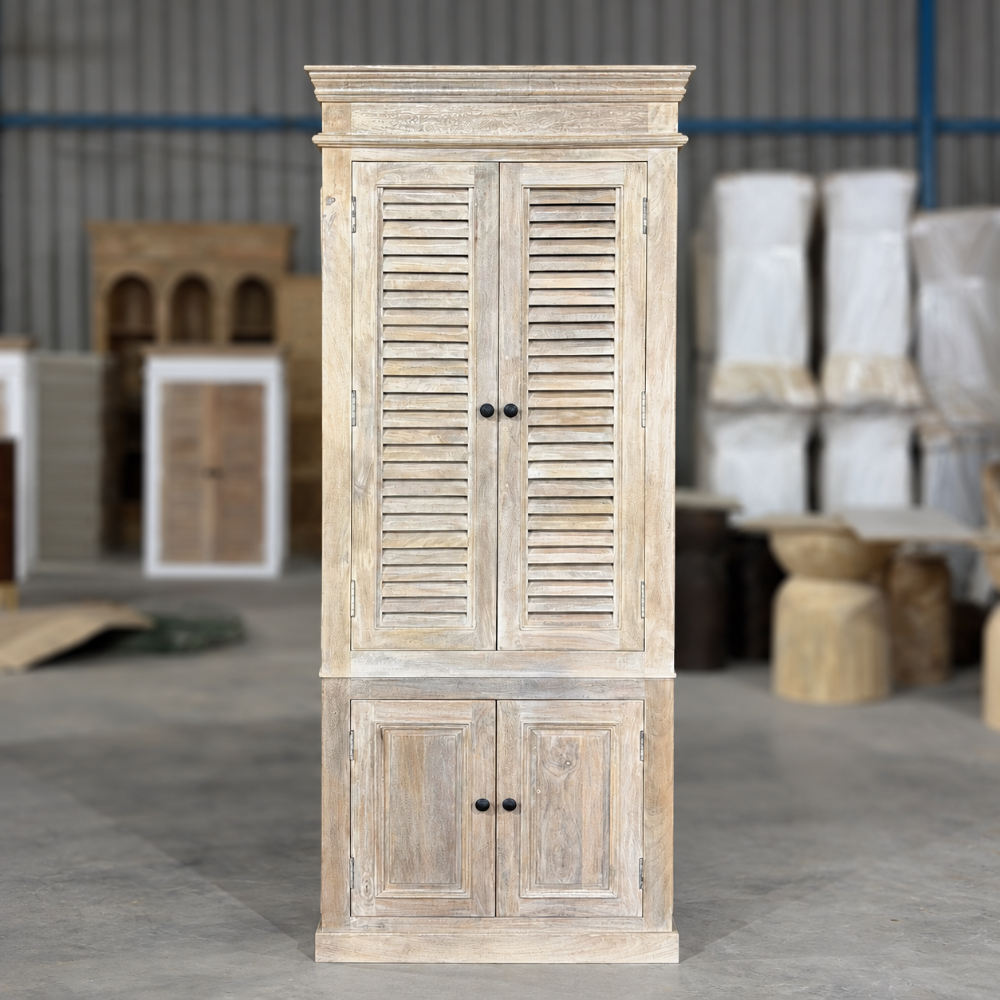 Louvered Wardrobe — Arden
