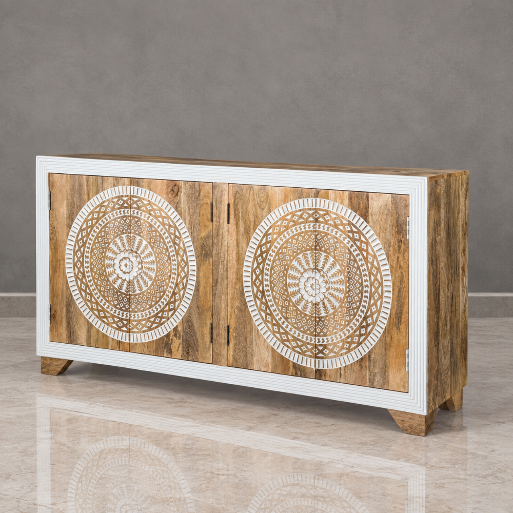 Hand Carved Sideboard — Aria