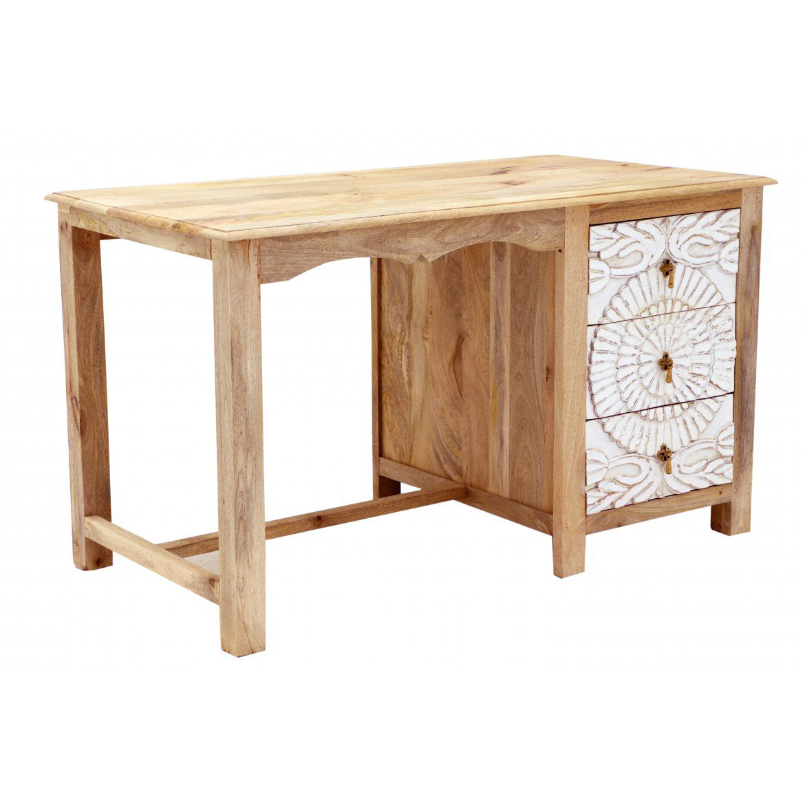 Wooden Dresser — Dahlia Carved Secondary image