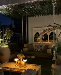 Elm — Wooden swing