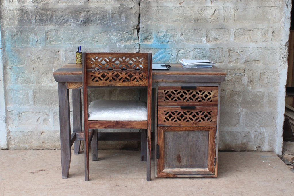 Wooden Study Table - Camellia Collection