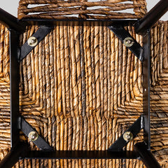 Clover — Accent Chair Iron Abaca