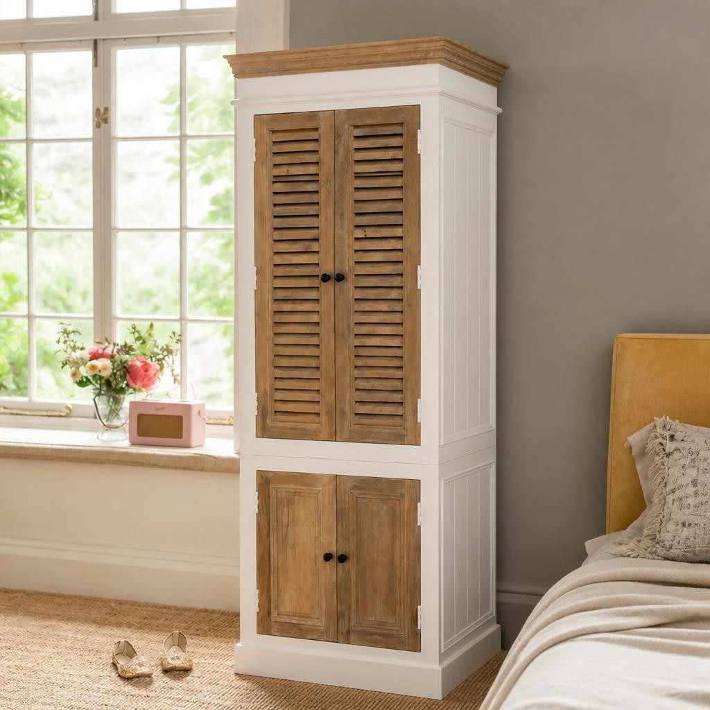 Louvered Wardrobe — Arden