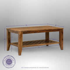 Wooden Coffee table Camellia