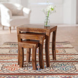 Ella Nested Wooden Stools