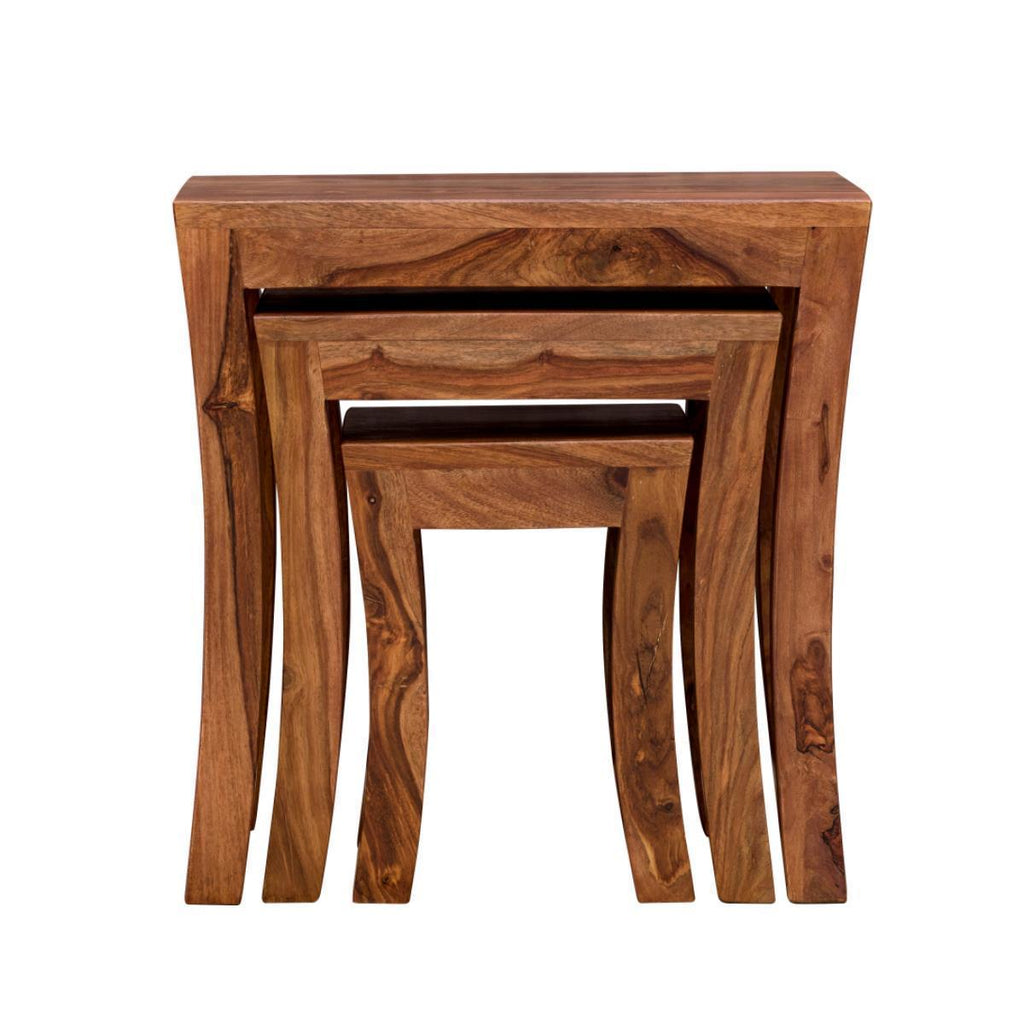 Ella Nested Wooden Stools