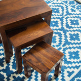 Ella Nested Wooden Stools