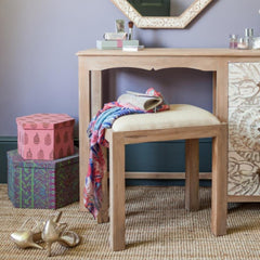 Wooden Stool - Lime Collection