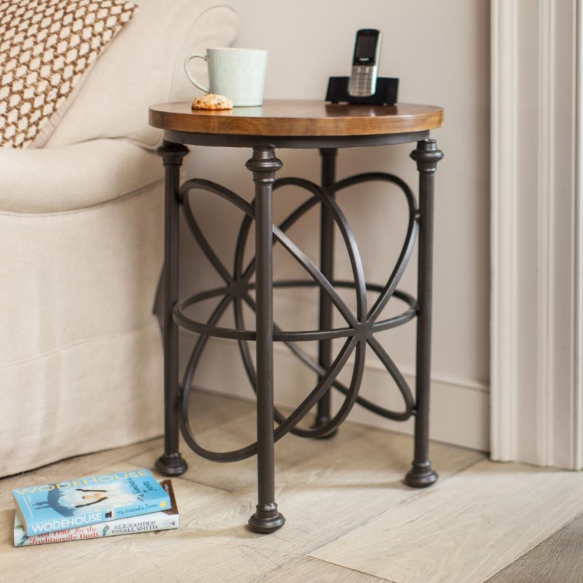 Wooden Stool -Orbit Main image