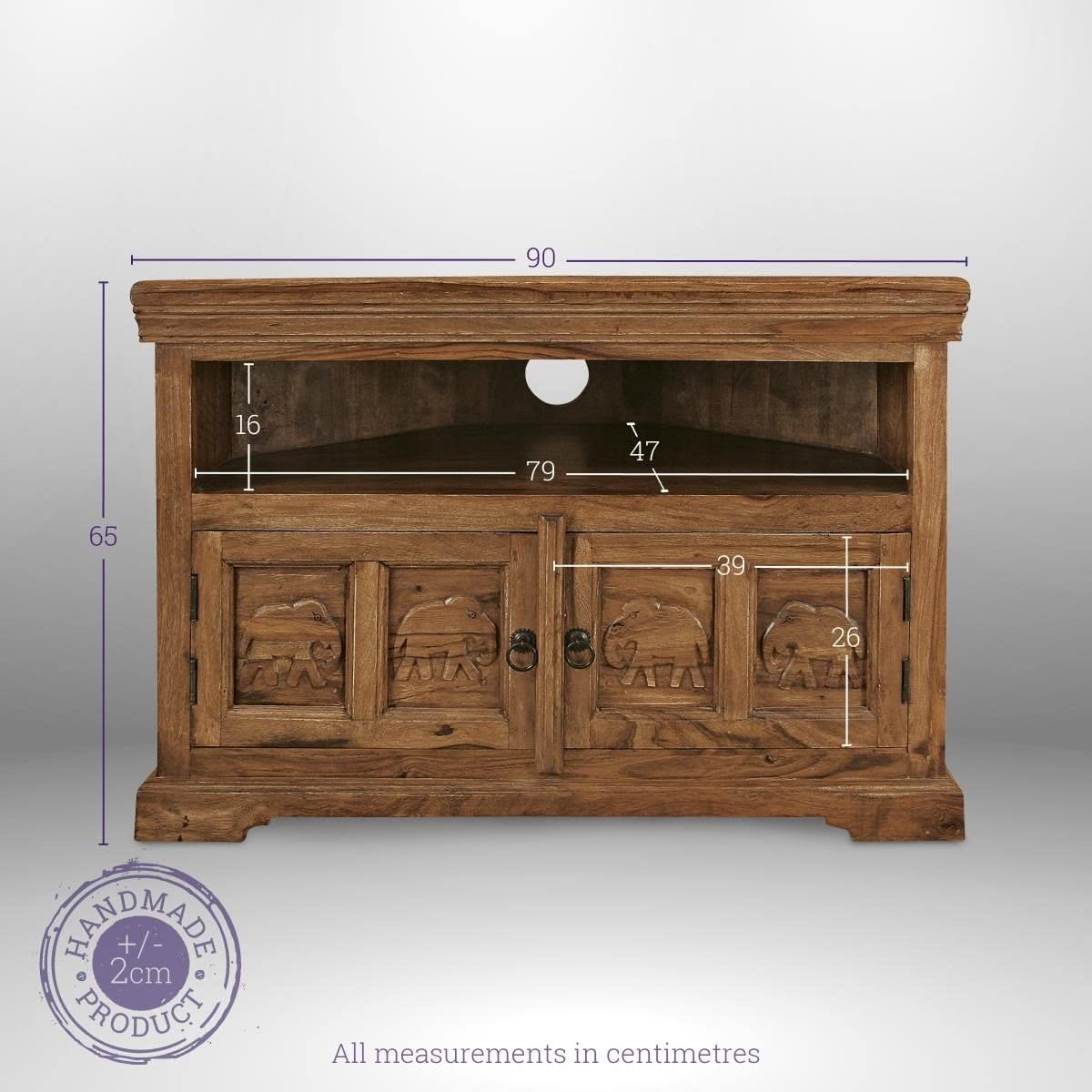 Haathi — TV cabinet corner