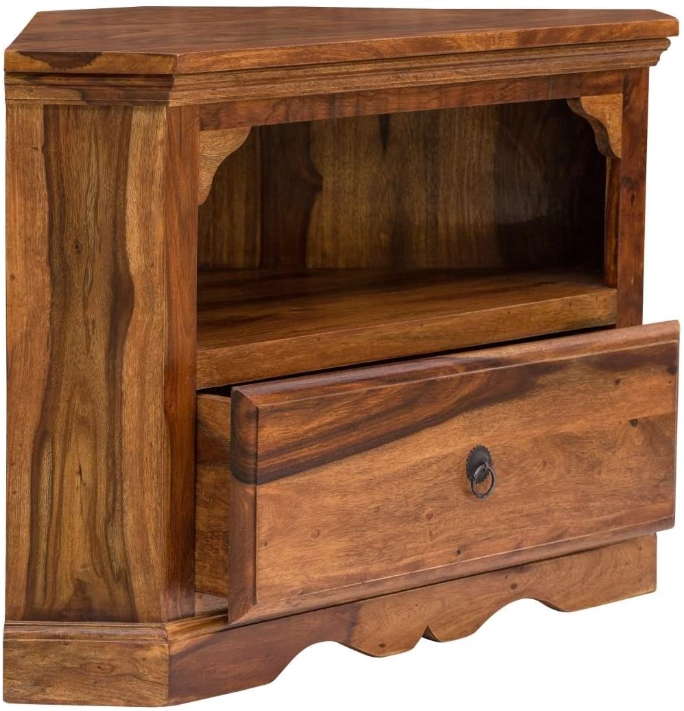 TV Unit CORNER - Wooden ( Clover Collection )