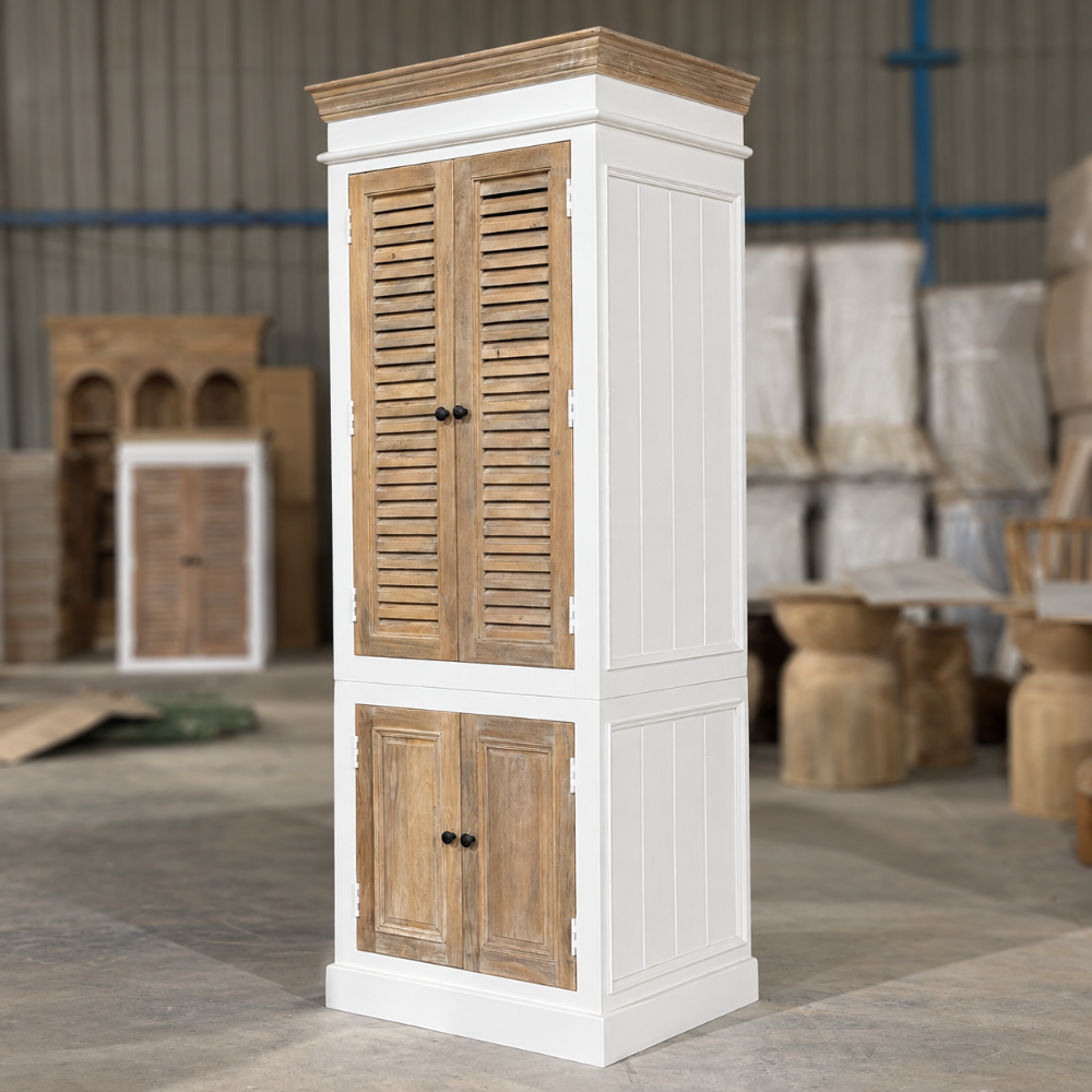 Louvered Wardrobe — Arden