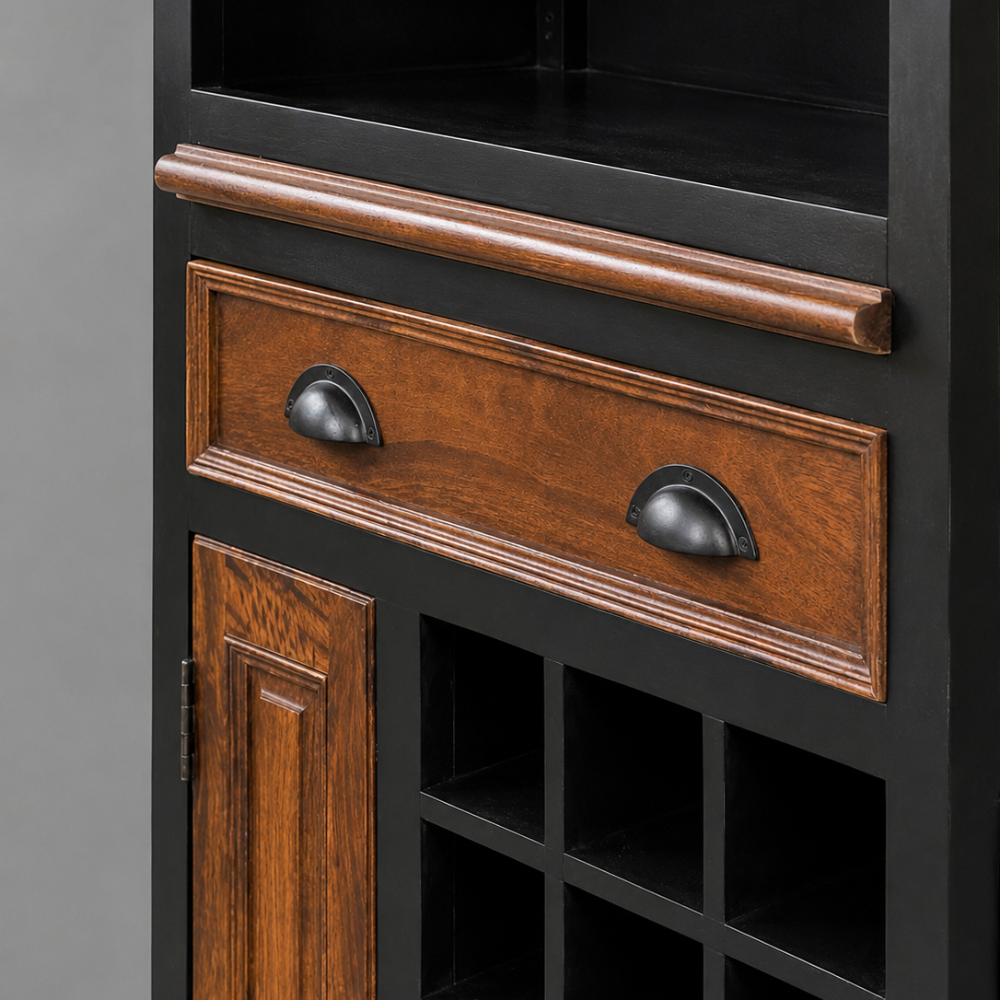 Wooden Bar Cabinet — Oakmont