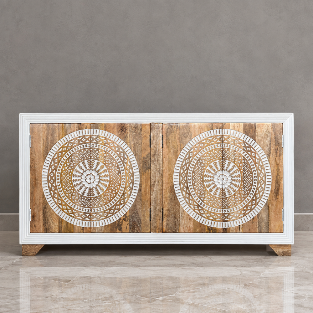 Hand Carved Sideboard — Aria Secondary image