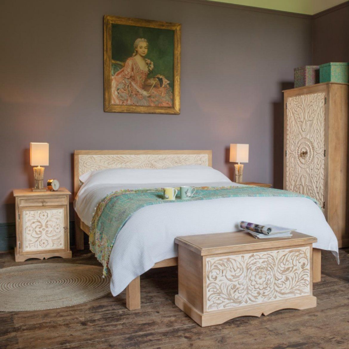 bed wooden furniture Main image