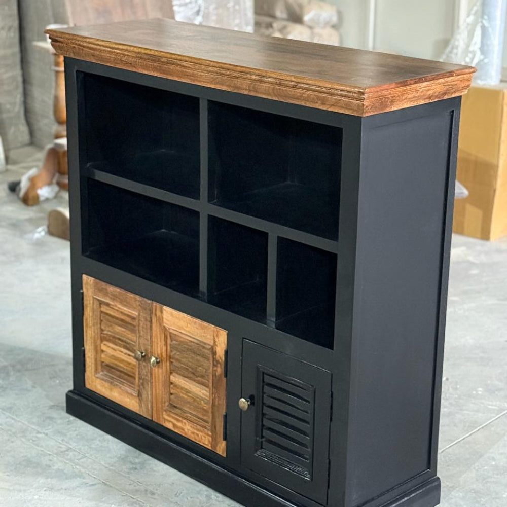 Bookcase Louvered — Aurelia