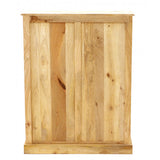 Bookcase Wooden — Carved Dahlia