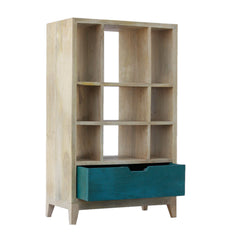 Bookcase Wooden — Tangerine
