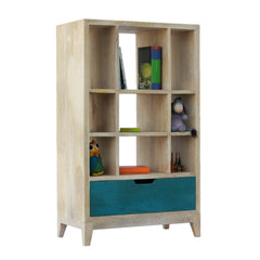 Bookcase Wooden — Tangerine