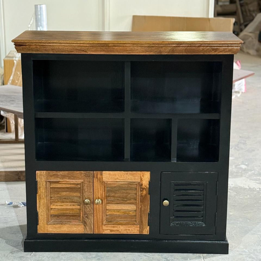 Bookcase Louvered — Aurelia