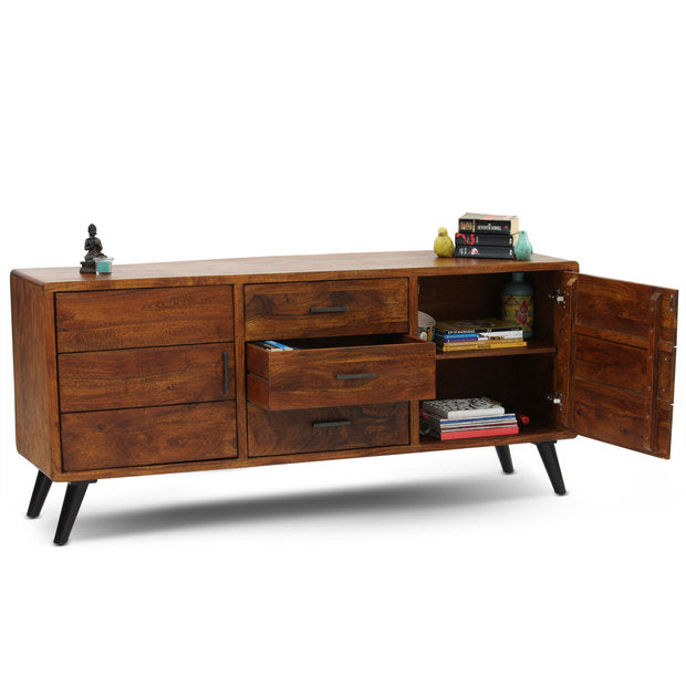 Crockery Unit Wooden - COLMAR Secondary image