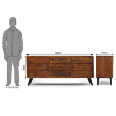 Crockery Unit Wooden - COLMAR