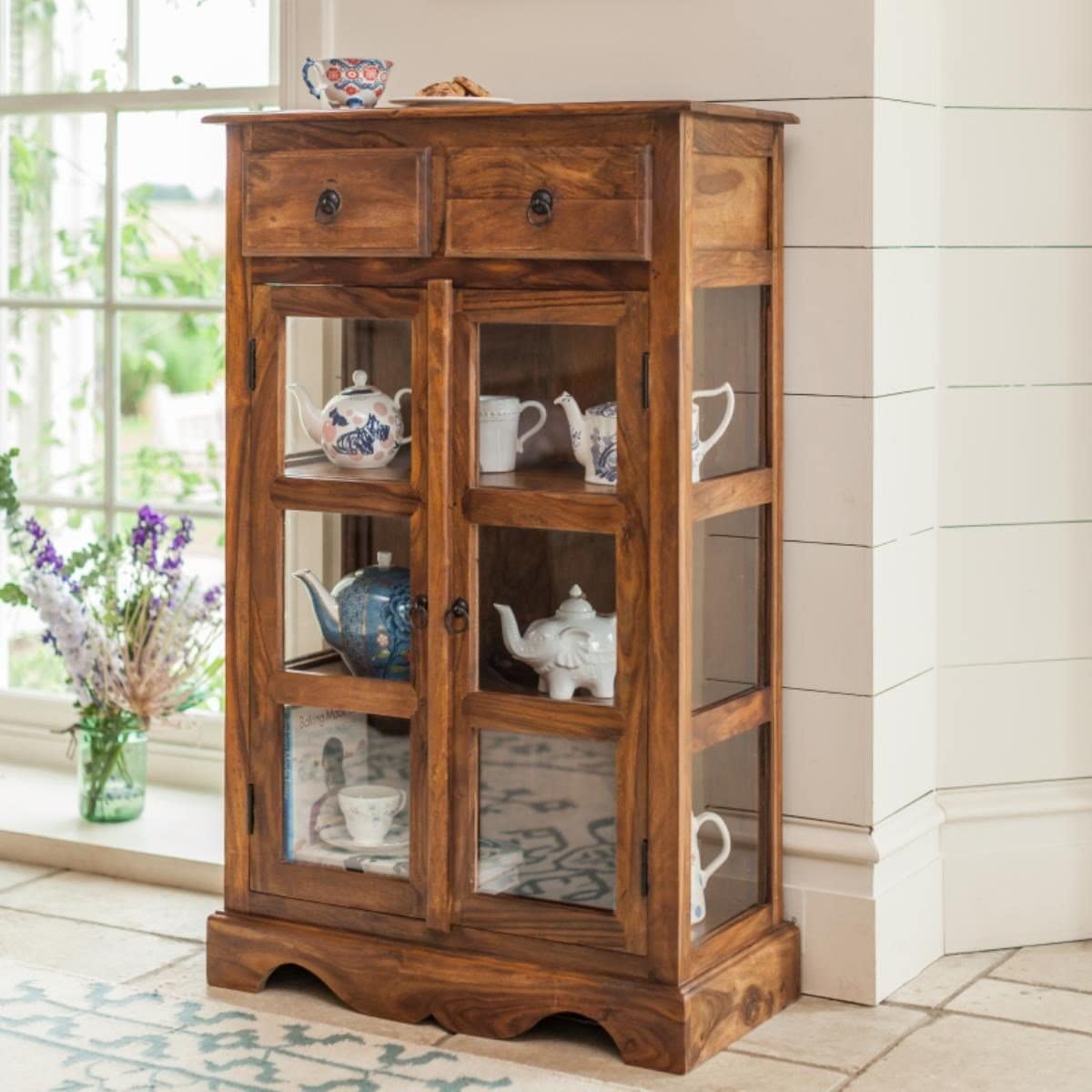 crockery unit wooden evolvekartt Main image