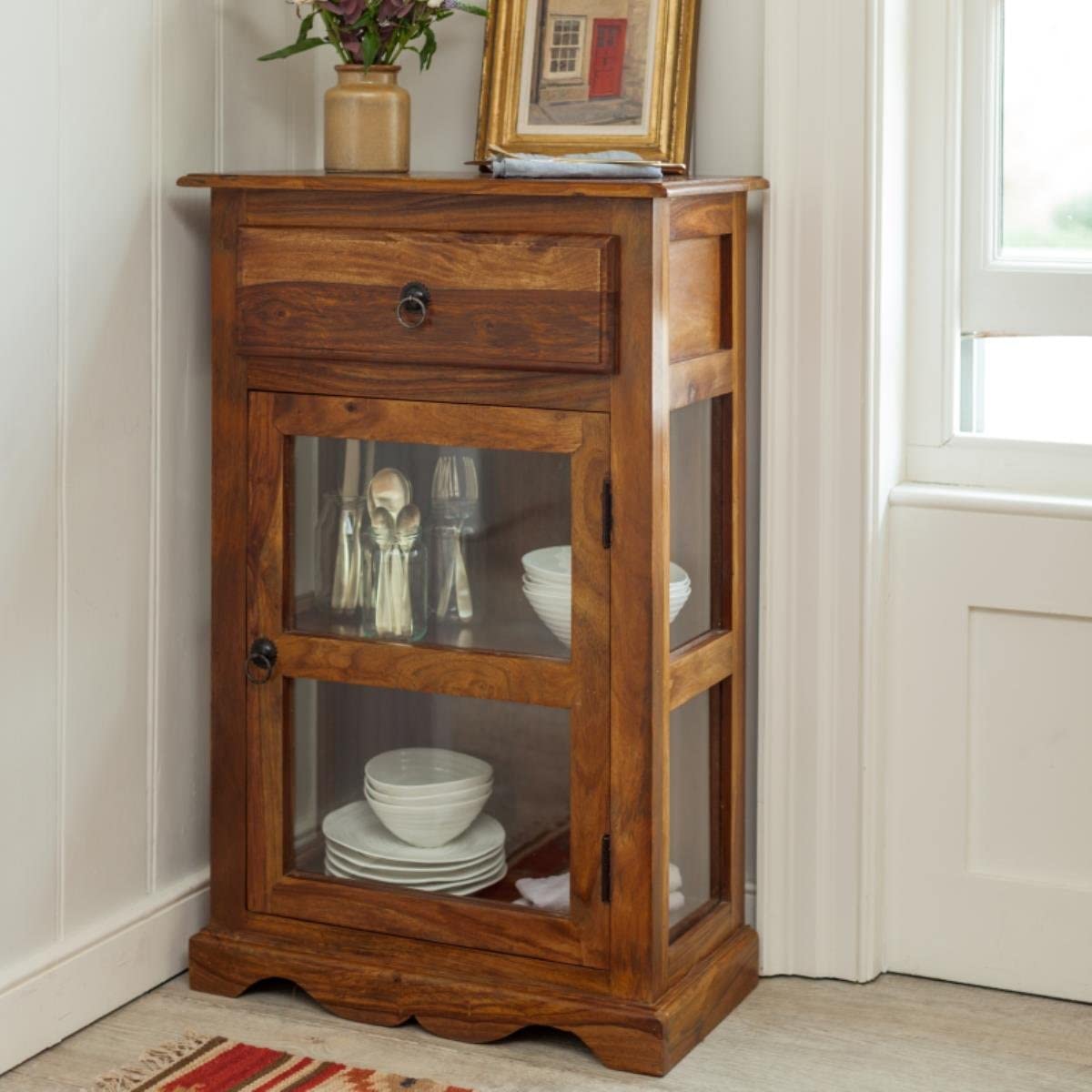 Crockery Unit - Wooden - Ella Collection Main image