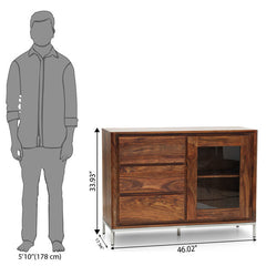 Crockery Unit Wooden - SAATLY