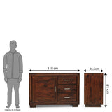 Crockery Unit Wooden - Deruta