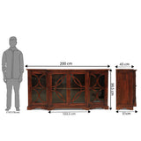 Crockery Unit Wooden - Fremont