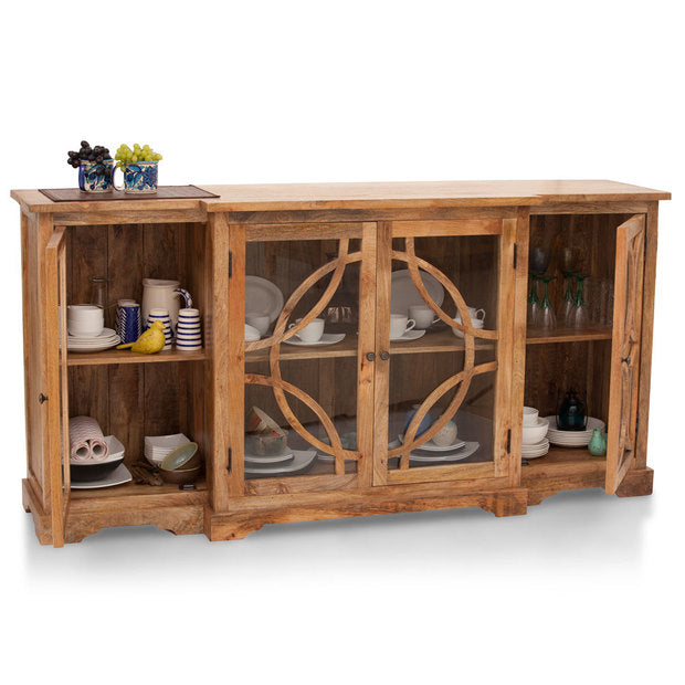 Crockery Unit - Wooden - FREMONT Main image