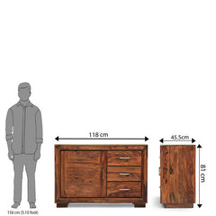 Crockery Unit Wooden - DERUTA