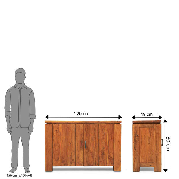 Crockery Unit Wooden - Turin