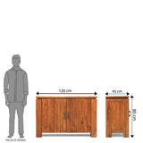 Crockery Unit Wooden - Turin