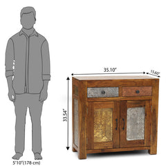 Crockery Unit (Wooden) — SIENA