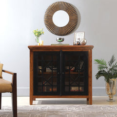 Crockery Unit - Wooden - FUZULI