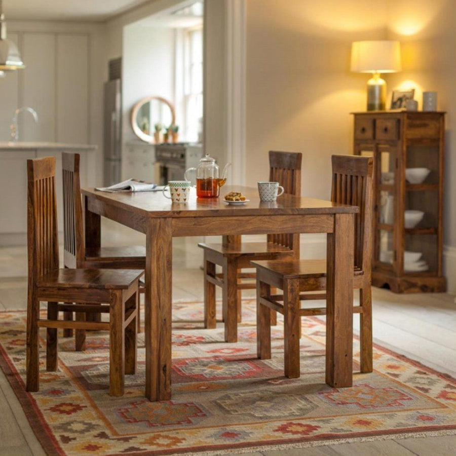 Dining Table Set (4) Wooden - Marigold Secondary image