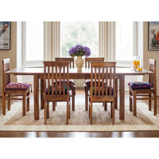 Dining Table Set (4/6) Wooden - Marigold Extend