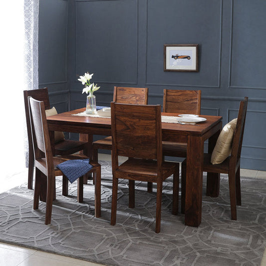 Dining Table Set - Wooden - ARUBA SORANO