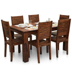 Dining Table Set - Wooden - ARUBA SORANO