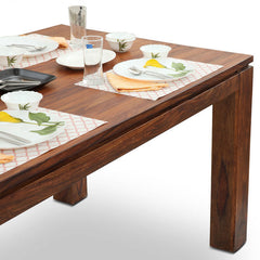 Dining Table Set - Wooden - ARUBA ZAGREB