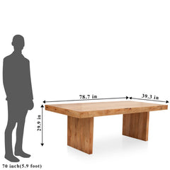 Dining Table Set - Wooden - JORDAN BARCELONA