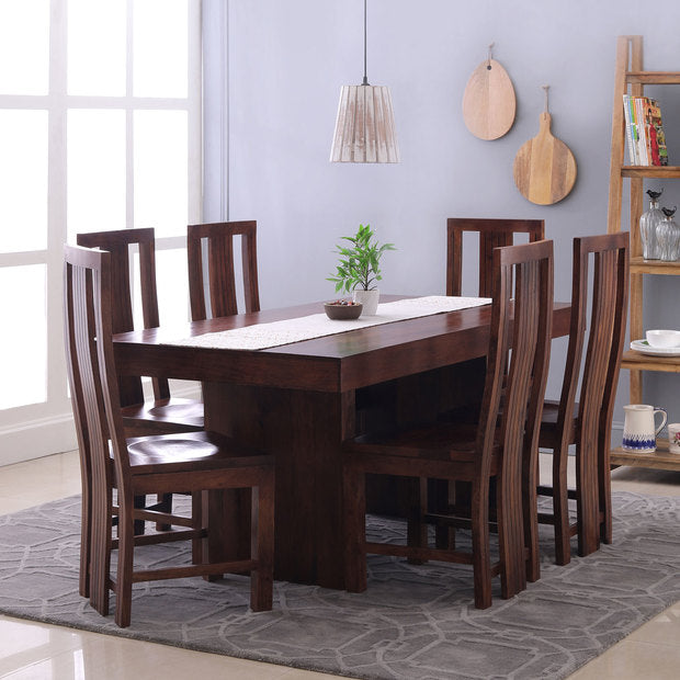 Dining Table Set - Wooden - JORDAN CAPRA