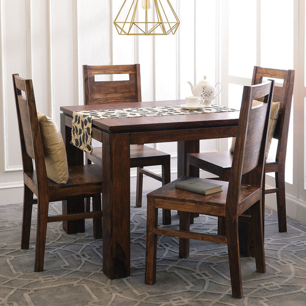 Dining Table Set - Wooden - ARUBA TEMECULA