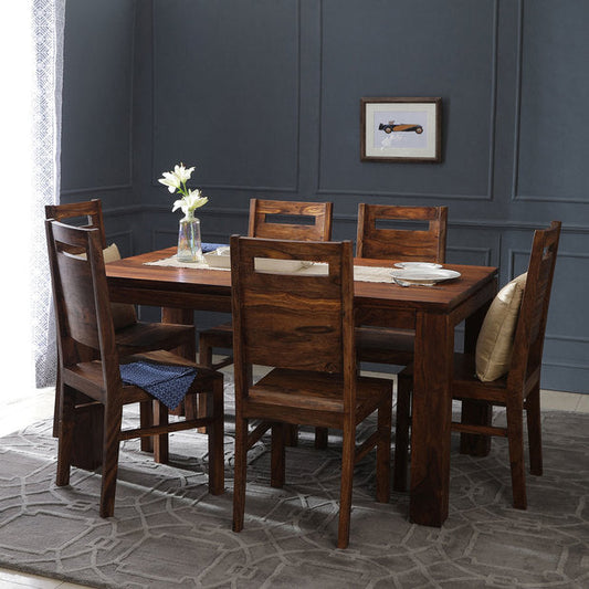 Dining Table Set - Wooden - ARUBA TEMECULA