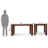 Dining Table Set - Wooden - Aruba Avid